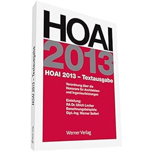 HOAI 2013 - Textausgabe