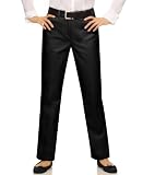 Jones New York Signature Petite Pants, Classic Refined Cotton Straight Leg, Black