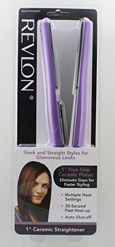 1" Ture Grip Ceramic Straightener in Purple