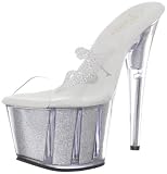 Pleaser Womens Adore-701-4/C/S Sandal Sandals
