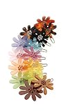 L. Erickson Autumn Bloom Barrette on Tige Boule