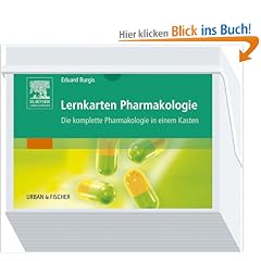 Lernkarten Pharmakologie: Die komplette Pharmakologie in einem Kasten