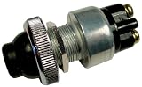 Pico 5509A 12 Volt Heavy Duty 60 Amp Push-Button Starter Switch with Rubber Boot Nut 25 Per Package