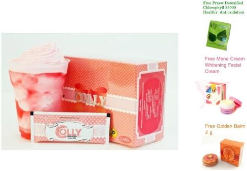 Colly Pink Collagen 6,000 Mg Dietary Supplements for White and Bright Skin 30 Sachets