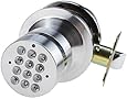 SoHoMiLL  YL 99 Keyless Electronic Keypad Lock, Adjustable latch backset 2 3/8-Inch to 2 3/4-Inch , Satin Nickel