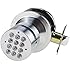 SoHoMiLL  YL 99 Keyless Electronic Keypad Lock, Adjustable latch backset 2 3/8-Inch to 2 3/4-Inch , Satin Nickel
