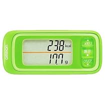 オムロン　歩数計　Walking style HJ-305-G　アクティブグリーン