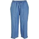 Petite Coral Bay Petite Drawstring Twill Capris