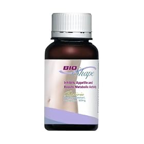 Biotivia BioShape All Natural Weight Management Supplement, Caffeine Free! - 60 V Caps, Bottle