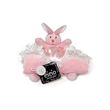 Mud Pie Baby EiEiO Bunny Woobie and Rattle by Mud Pie