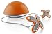 Powered Sat & Subwoofer, Spyro, White/Orange, Euro/UK