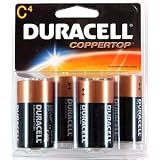 Duracell MN1400B4 C Cell, (4-Pack)