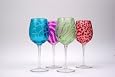50`s Chic Wine Glasses - Set of 4