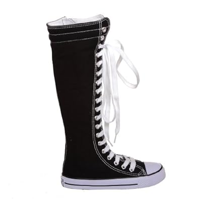 mazon.com: NEW Canvas Sneakers Flat Tall P