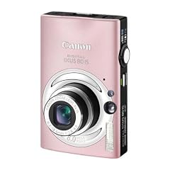 Canon Digital IXUS 80 IS Digitalkamera (8 Megapixel, 3-fach opt. Zoom, 6,4cm (2,5") Display, Bildstabilisator) pink