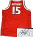 Carmelo Anthony Autographed Authentic Syracuse Jersey