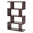 Geo Hollow Core Bookcase/Room Divider - Espresso