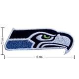 3pcs Seattle Seahawks Logo Embroidered Iron on Patches Kid Biker Band Appliques for Jeans Pants Apparel Great Gift for Dad Mom Man Women Free Shipping From Thailand - High Quality Embroidery Cloth & 100% Customer Satisfaction Guarantee at Amazon.com