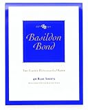 Basildon Bond Small Writing Pad 40 Sheets Blue 592803