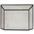 Minuteman Graphite Spark Guard Screen for Fireplace