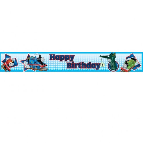 Thomas the Tank Engine Party Banner - Flat, 5 yds- Thomas the Tank Engine Party Supplies