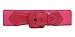 Women's High Waist Fashion Stretch Belt with Tab Detailing