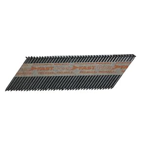 Pneu-Fast SP12DXR 3-1 4-by-0.120-Inch Ring Clipped Head Nail for 30-33 Degree Nailers, 2500-Count by 