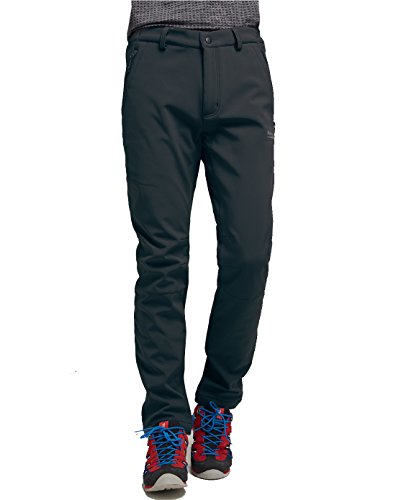 Makino Men/Women Water-resistant Slim Fleece Sweatpants for Winter
