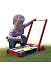Wooden Baby Walker and Bricks
