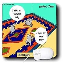 Londons Times Funny Society Cartoons - Dust Mites - Mouse Pads