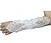 Pinkmerry White Lace Bridal Wedding Party Gloves