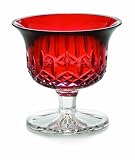 Waterford Crystal Lismore Crimson Footed Bowl