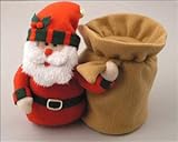 IMAGE OF Holiday Toilet Tissue Holder - Santa