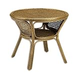 Reformation New Solid Cane Rattan Top Wood Storage Coffee Table sd