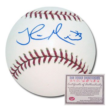 John Maine New York Mets Hand Signed Rawlings MLB Baseball