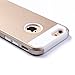 iPhone 6 Plus Protective Case, Lumsing™ Hard Soft Rubber Hybrid Shockproof Impact Rugged Armor Defender Case Protective Cover for Apple iPhone 6 Plus (5.5 inch Screen) with Screen Protector (2 in 1/Gold White)