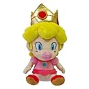Little Buddy Super Mario Plush Baby Peach, 5-Inch