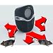 Ultrasonic Rodent Repeller Commercial Triple Speaker Model Repels Rodents, Rats & Mice.