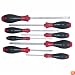 Wiha 30298 8-Piece Slotted and Phillips Screwdriver Set with Soft Finish Handles