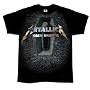 Metallica 'Death Magnetic - Underground' silver foil black t-shirt