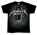 Metallica 'Death Magnetic - Underground' silver foil black t-shirt