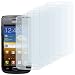 6 x mumbi Displayschutzfolie Samsung Galaxy W I8150 Displayschutz "CrystalClear" unsichtbar