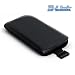 Nokia N97 mini Ledertasche Etui offen - Black Edition