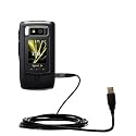 Classic Straight USB Cable for the Motorola Renegade with Power Hot Sync and Charge capabilities - Gomadic Brand w/ TipExchange Technology