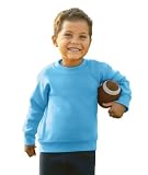 Rabbit Skins Toddler Sweatshirt, 7, LIGHT BLUE