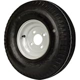 4-Hole High Speed Standard Rim Design Trailer Tire Assembly - 18.1 x 5.8 . 8