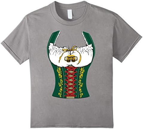 Kids OKTOBERFEST DIRNDL 8 Slate