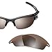 Revant Polarized Replacement Lenses for Oakley Fast Jacket Elite Flash Bronze MirrorShield
