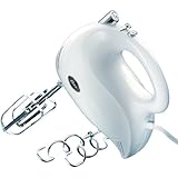 Oster 2500 Inspire 240-Watt 5-Speed Hand Mixer, White