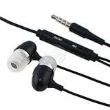 NEW Black Earphones Headphones with Mic for Apple Apple iPhone 3G S 4G S